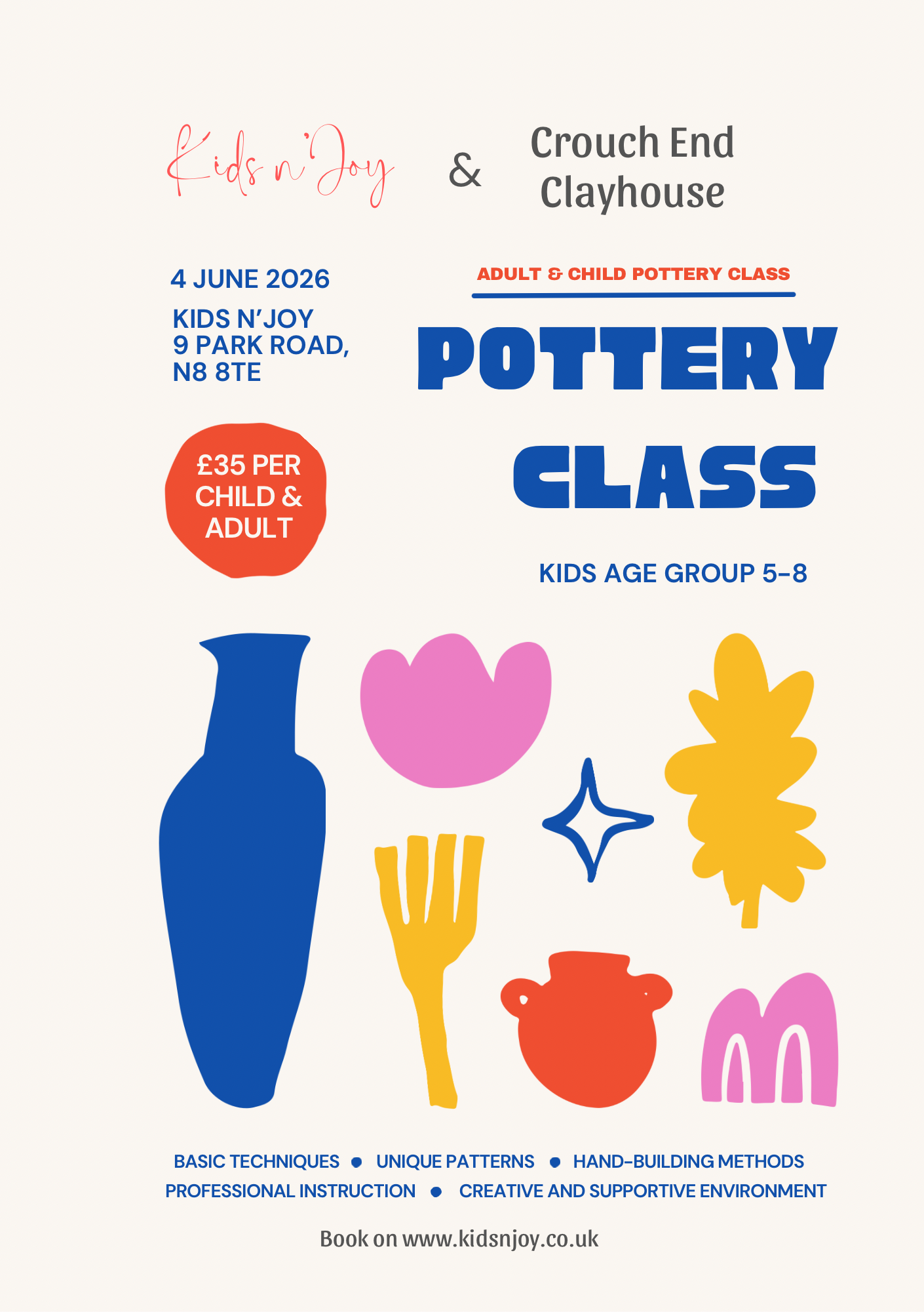 Adult & Child Pottery Workshop