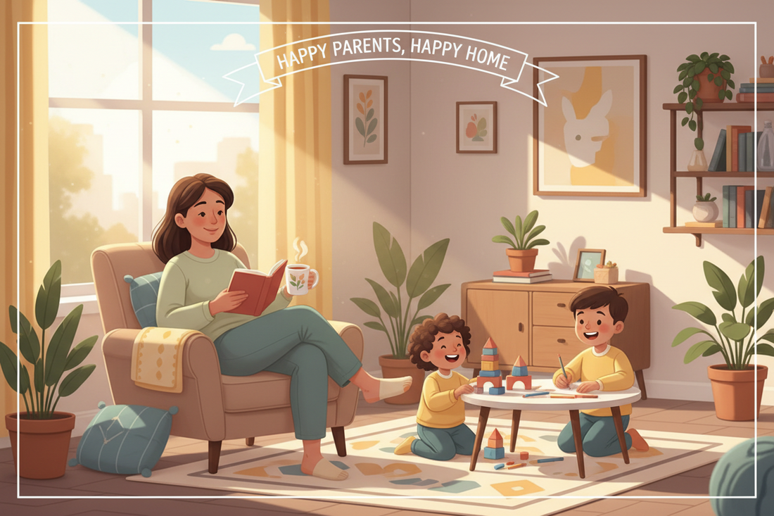 Parents Happiness Reflecting Kids Wellbeing