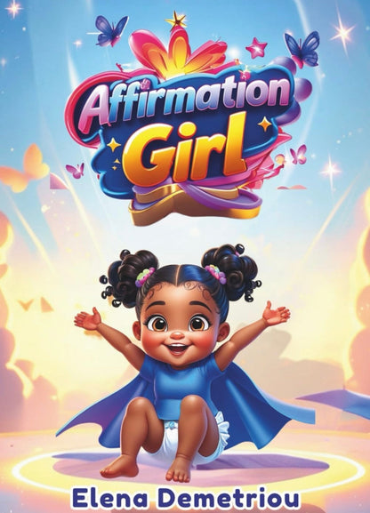 Affirmation Girl Book - A Journey of Self-Love, Confidence, and Positive Affirmations for Every Girl